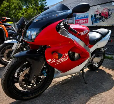 1997 Yamaha yzf 1000r. 35,000 New fluids and plugs Air filter Fork seals and bushings Corbin seats L...