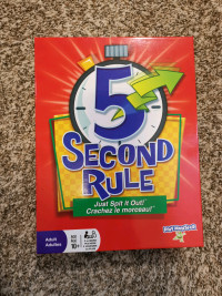 Brand new game- 5 second rule