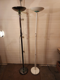 2 - 300 Watt Halogen Floor Lamps Selling for $50 Each