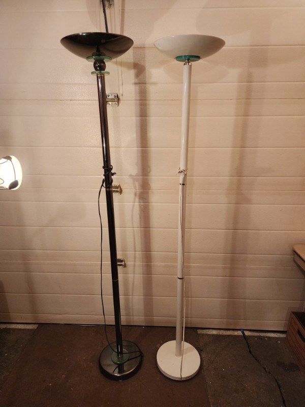 2 - 300 Watt Halogen Floor Lamps Selling for $50 Each in Indoor Lighting & Fans in Edmonton