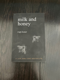 Milk and honey book by Rupi Kaur
