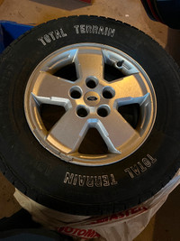 All season tires with rims 235/70R16