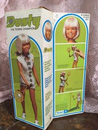 BARBIE - 1974 DUSTY THE TENNIS PLAYER DOLL by Kenner