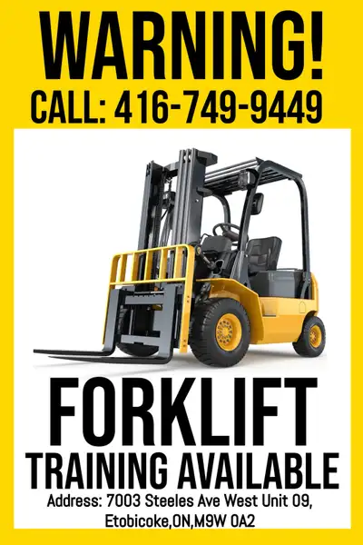 Forklift Training(Certification+License) in just $129.00, View more