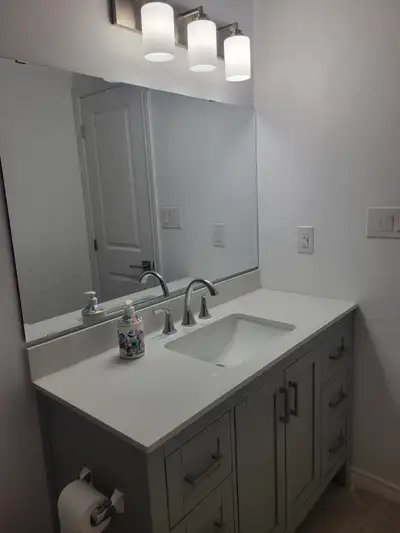 Rooms are available in a brand new house basement for $750 each. Rented only to students on symester...