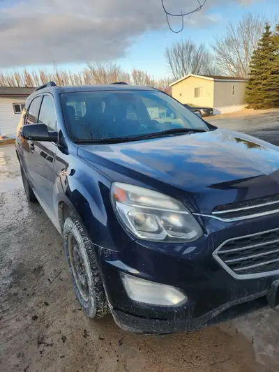 Selling a used 2016 Chevy Equinox as is for $3500obo. Winter tires/rims and Weather Tech floor mats...