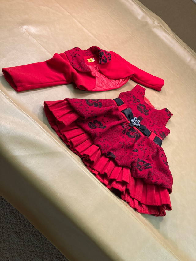 Girls Dress-size 3 (two piece) in Clothing - 3T in Strathcona County - Image 2