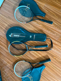 Tennis racquets. Very good condition.