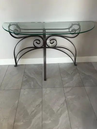 Table verre et métal , View more