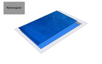 NEW Blue Wave 16 X 32 Rectangular 12mm Solar Blanket, In-Ground