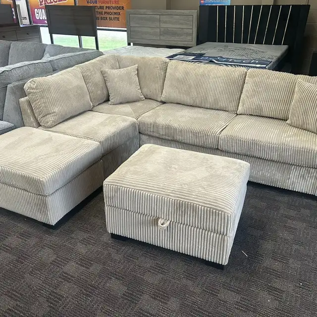 6 Setaer Sectional Sofa with Ottoman Now on Sale  in Couches & Futons in Kingston - Image 2