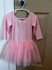 Pink bodysuit with sparkly tutu - Size US 4-6 