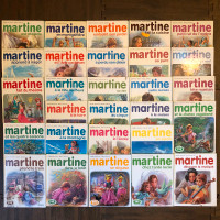 37 livres de Martine + 12 livres de Jean lou et Sophie