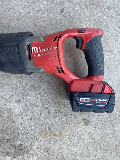 Milwaukee Cordless Sawzall , View more