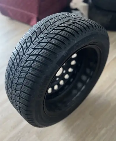 Hi , I have 4 winter Tires and 17 inches Rim for sale , They all are mounted on the Rims . I used th...