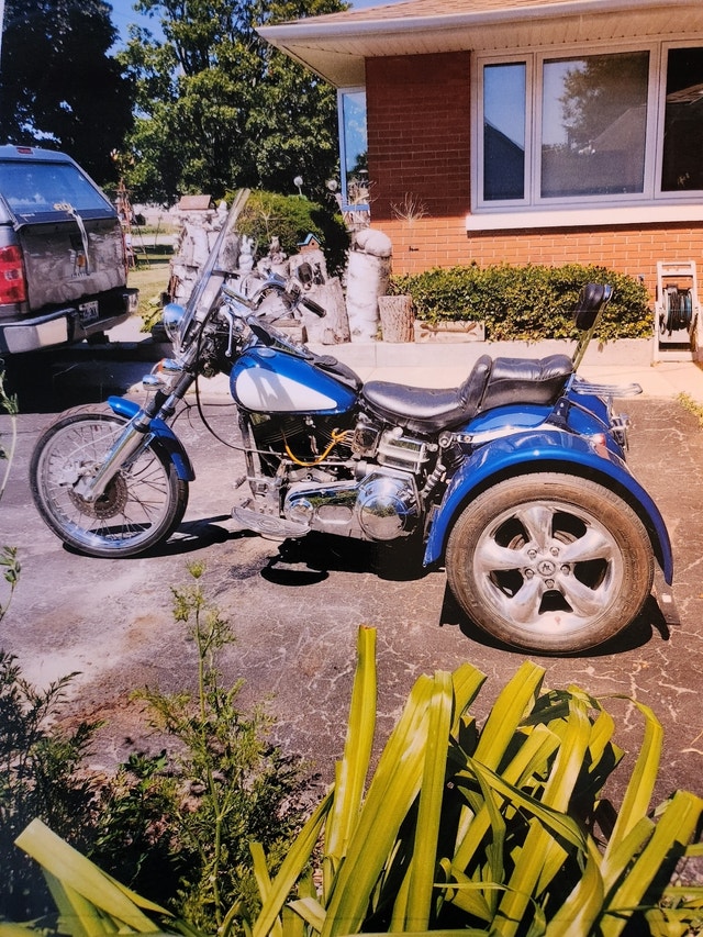 1975 Harley Davidson Shovelhead Trike Street, Cruisers & Choppers