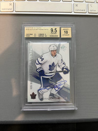 Auston Matthews SP Authentic BGS 9.5