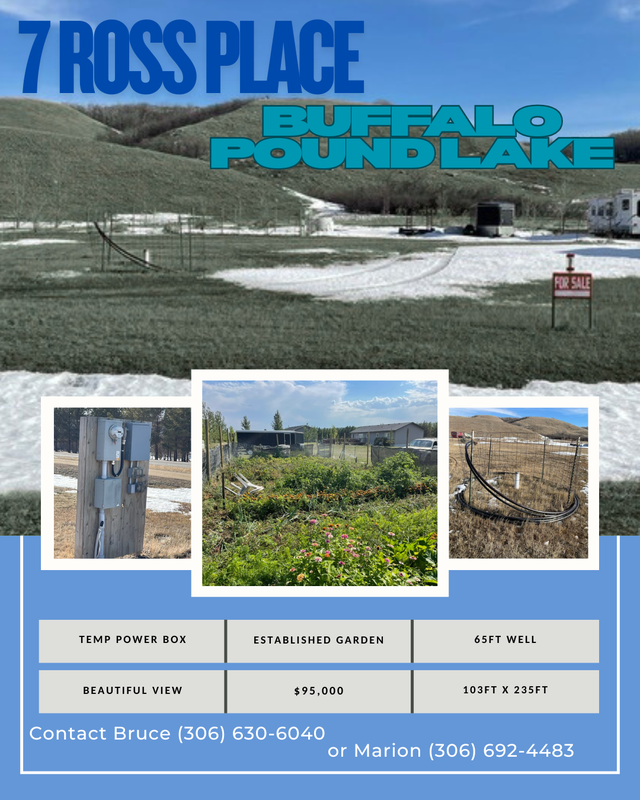 For Sale 7 Ross Place, Buffalo Pound Lake