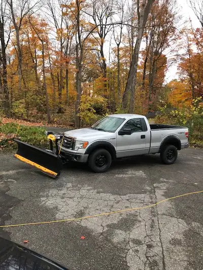 2011 f150 with snow-way remote plow $12.000