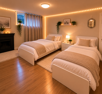 Sharing Room Available – Basement Room Setup 368 Berrigan Drive, Nepean Sharing room available now (...