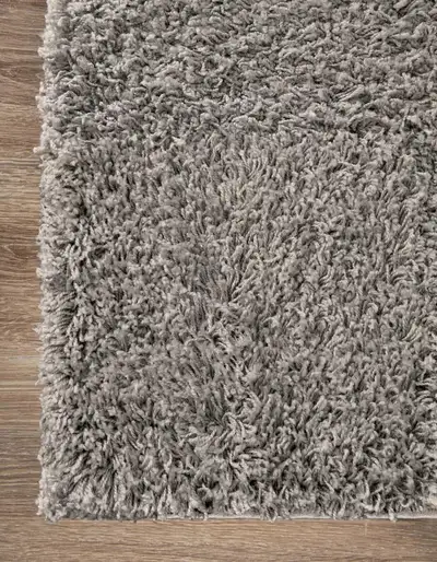Rug - Solid Shag Rug - 10' x 8' - Grey, View more