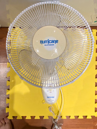 Hurricane Supreme 12 inch wall fan - Includes metal wall plate