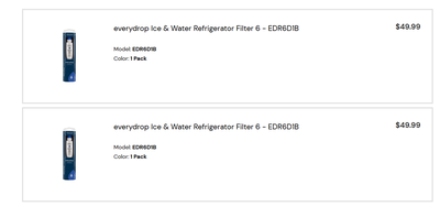 Everydrop Fridge Water Filter 6, View more