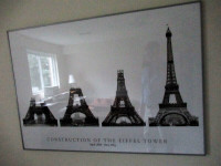Eiffel Tower Construction Print