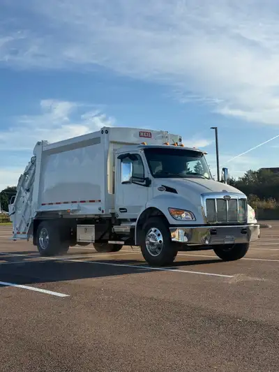 New 2027 Peterbilt 537 with 20 yard rear load packer body. -Cummins L9 (PX9) -Allison RDS auto -12/2...