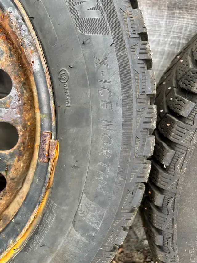 Michelin X-Ice Studded Winter Tires on Rims in Tires & Rims in Sudbury - Image 5