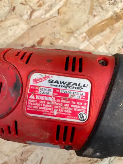 Milwaukee 18Volt Cirular Saw and Sawzall Reciprocating Saw, View more
