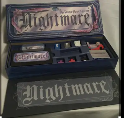 Nightmare: The Video Board-game This is a horror-themed interactive board game released in 1991. The...