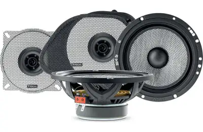 FOCAL 1998-2013 Harley HDA 165 - 98/2013 Component Speaker Kit quipped with the Access cone, the Har...