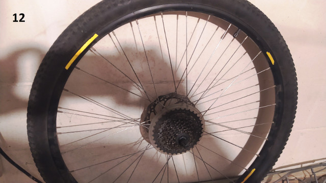 Used bike wheels, 26" MTB, 700c, 27 x 1 1/4, 29er, 650A, 650C in Frames & Parts in City of Toronto