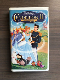 VHS Walt Disney (Cendrillon II)