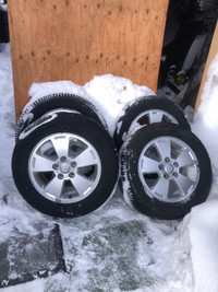 Gm 16 inch aluminum wheels and used tires