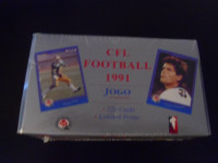 1991-CFL Football Complete Factory Set.