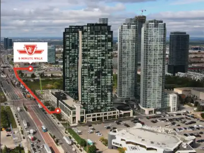 Be the first to live in this newly updated, move-in-ready residence at Expo City-Nord East Condos, i...