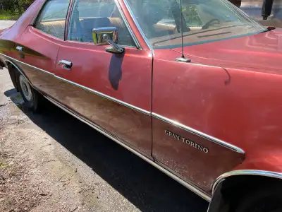 1975 Ford Gran Torino all original great condition. 8 cylinder 351cc engine. New gas tank, exhaust,...