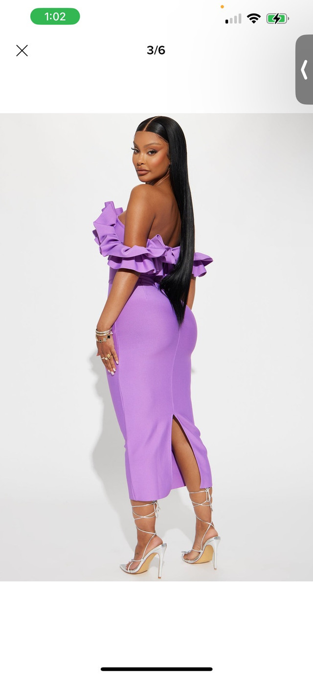 New Purple beautiful gown  in Women's - Dresses & Skirts in City of Toronto - Image 2