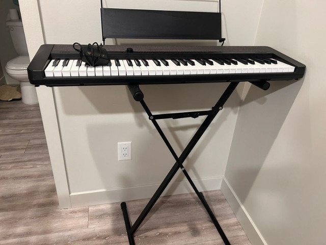 Casio, 61-Key Portable Keyboard (CT-S1BK), Black dans Pianos et claviers  à Ville d’Edmonton - Image 2
