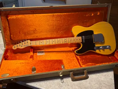 Left handed ‘52 Fender USA Telecaster AVRI gauchère (English description below) Superbe USA Fender T...