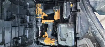 Drill and Impact set in case Bostitch, View more
