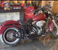 Custom Painted Harley Fatboy