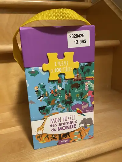 Puzzle de 100 pièces Les animaux du Monde, View more
