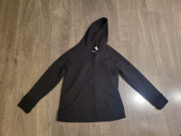 EEUC- UNISEX Kids  Size 16 (XXL) Black zip up  hoodie