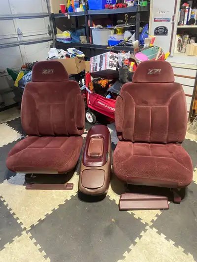 Selling bucket seats with center console. Seats are in excellent condition, power driver side. Seats...