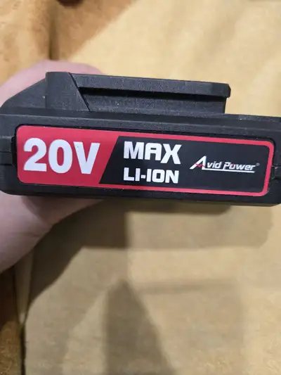 AVID POWER 20V MAX 1.5 Ah Lithium Ion Rechargeable Only, View more