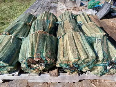 I am offering 1/2 cubic foot bags of mostly cedar kindling. There may be rhe odd bag with some pine...