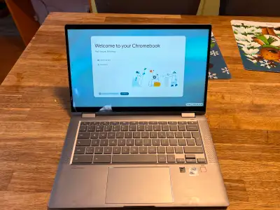 HP Chromebook x360 (14") model, View more